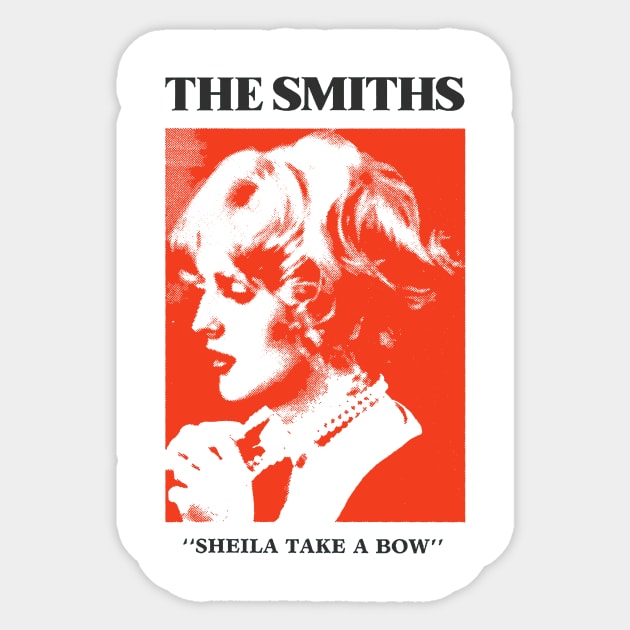 The Smiths vintage Sticker by Miamia Simawa